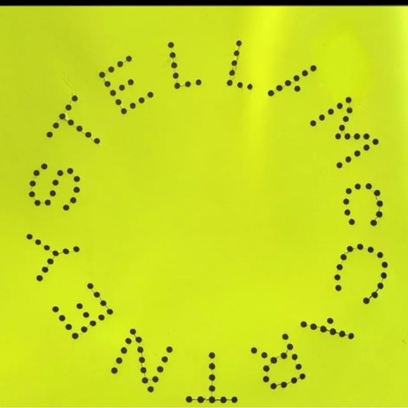 Stella McCartney Neon Yellow Tote Bag - Picture 8 of 16